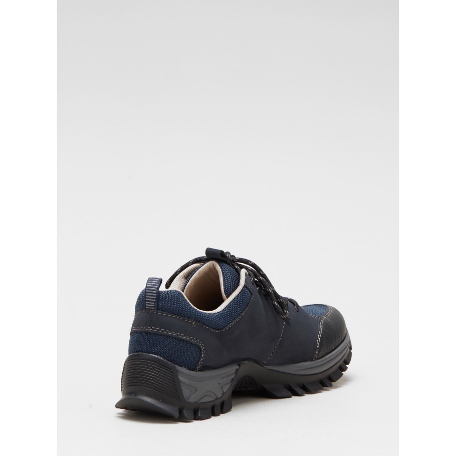 Navy Rieker Walking Shoe