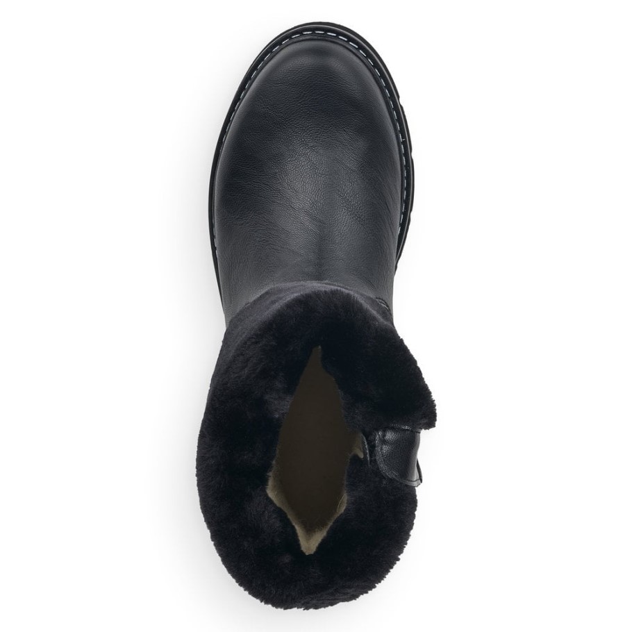 Rieker Black Remonte D3976 Women Boots