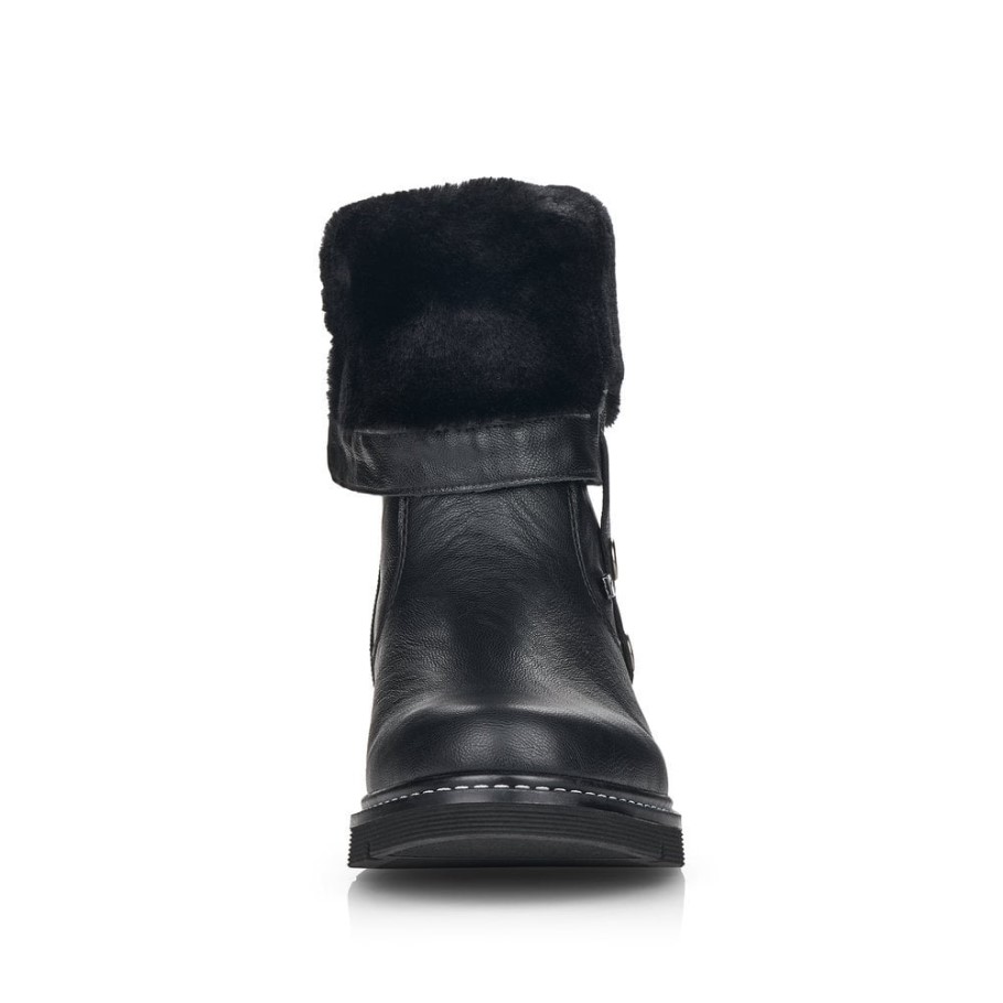 Rieker Black Remonte D3976 Women Boots