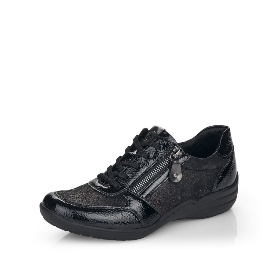 Rieker Black Remonte R7637 Women Shoes
