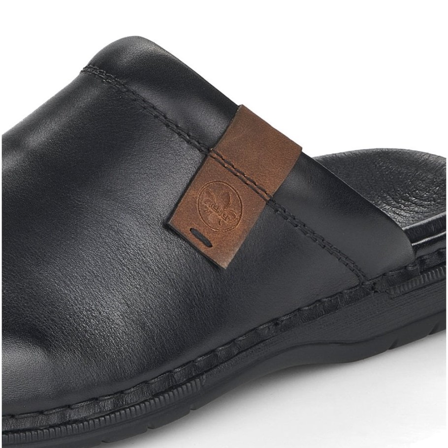 Black Rieker 25598 Men's Sandals