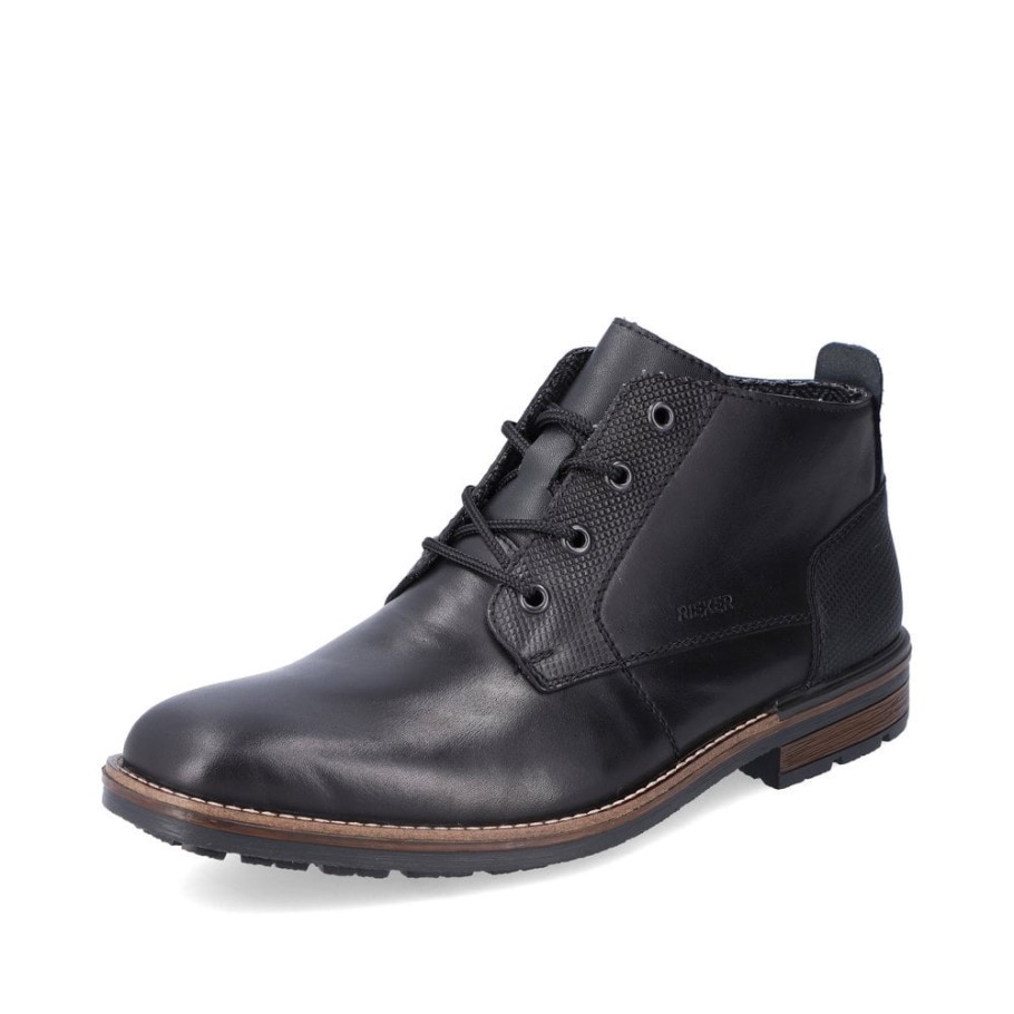 Black Rieker B1322 Men's Boots