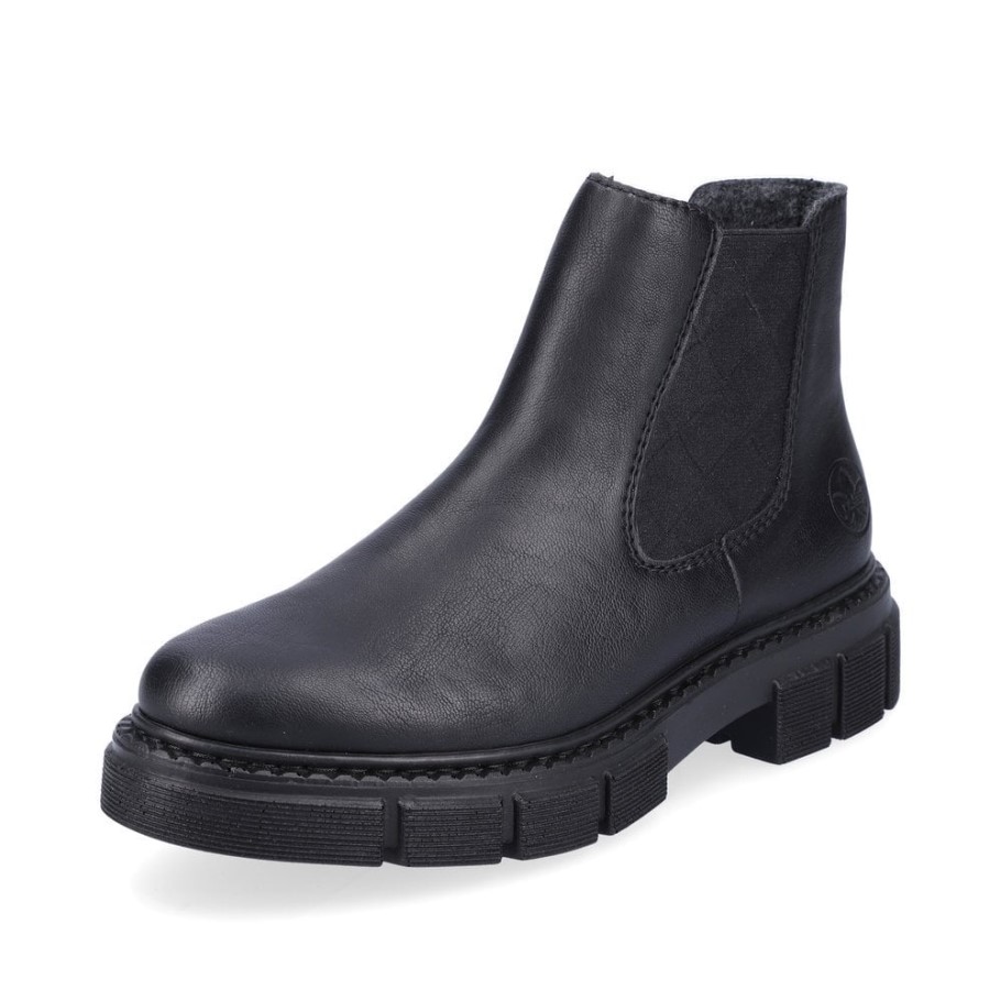 Black Rieker M3854 Women Boots