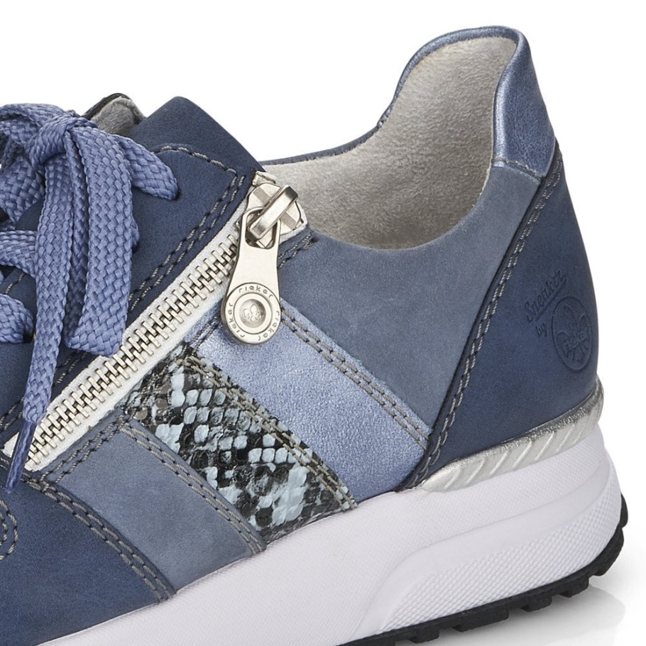 Blue Rieker N7421 Women Shoes