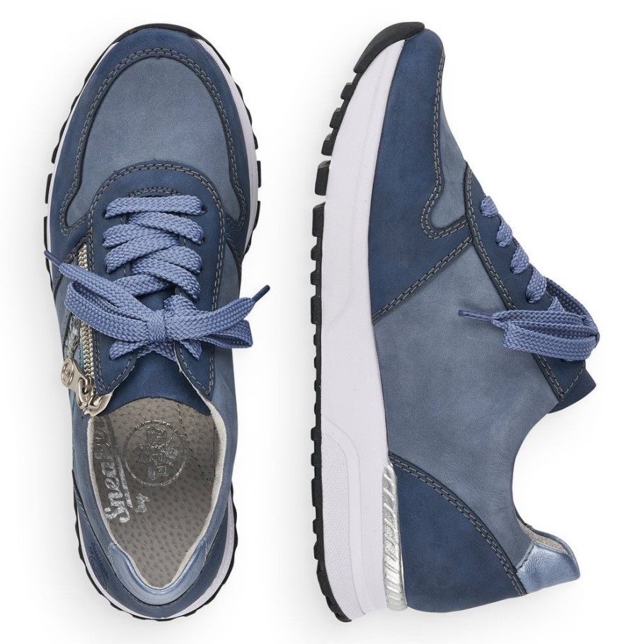 Blue Rieker N7421 Women Shoes