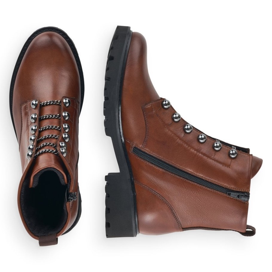 Rieker Brown Remonte D8670 Women Boots