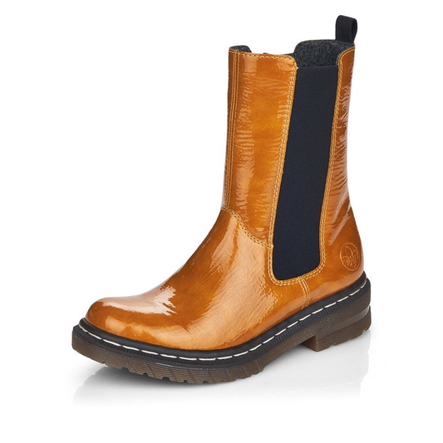 Brown Rieker 76280 Women Boots