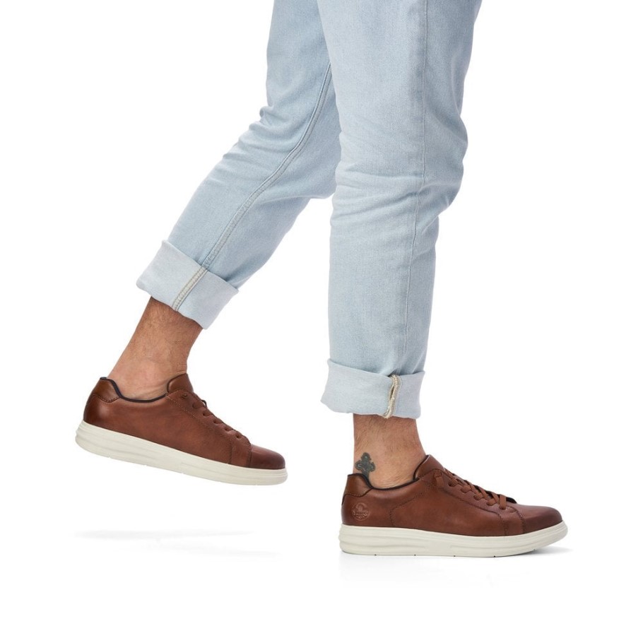 Brown Rieker B6321 Men's Shoes