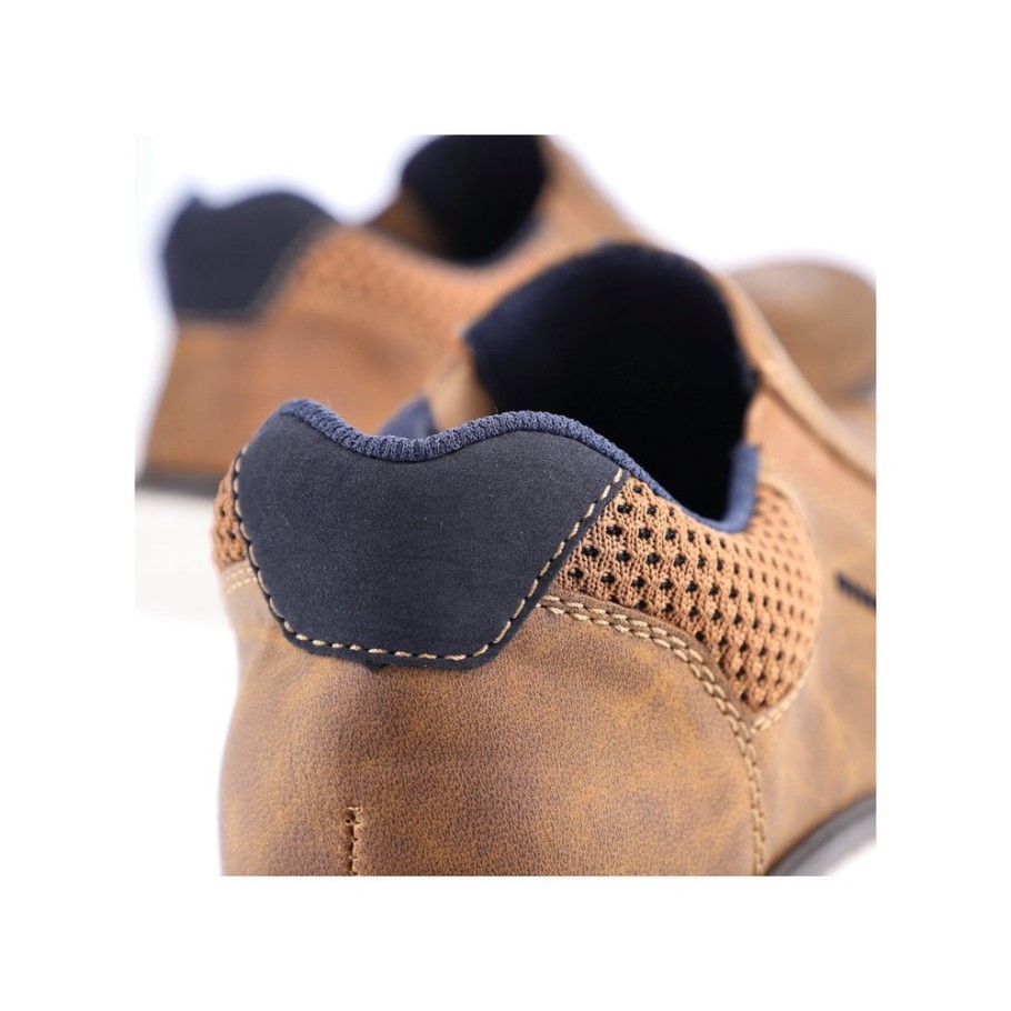 Brown Rieker B7756 Men's Shoes