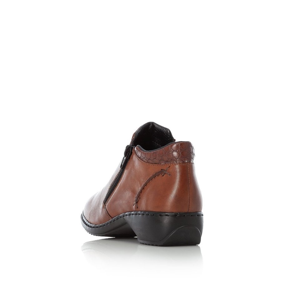Brown Rieker L3882 Women Boots