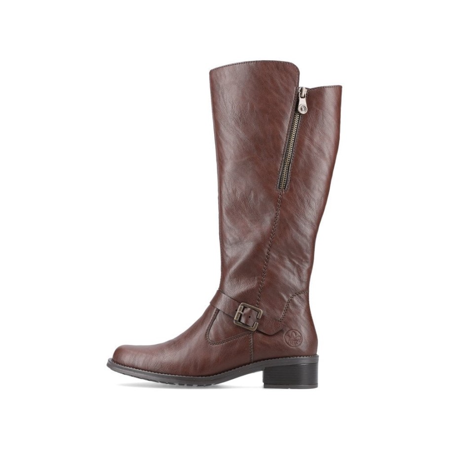 Brown Rieker Z7360 Women Boots