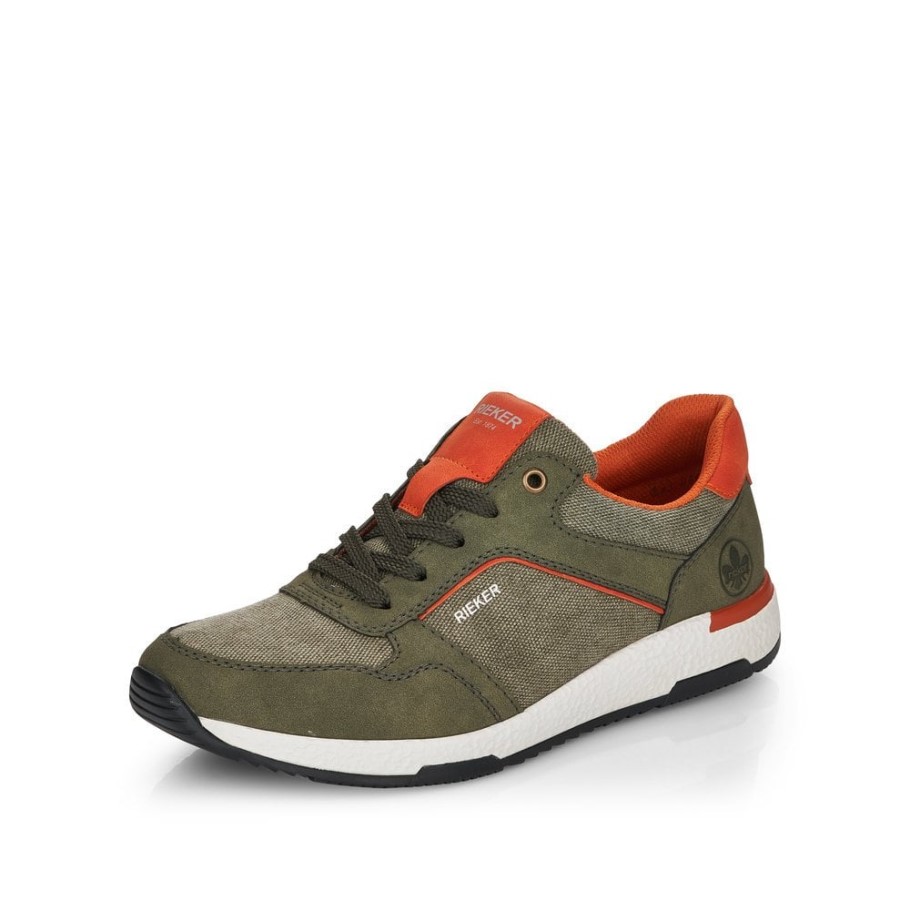 Green Rieker B3401 Men's Shoes
