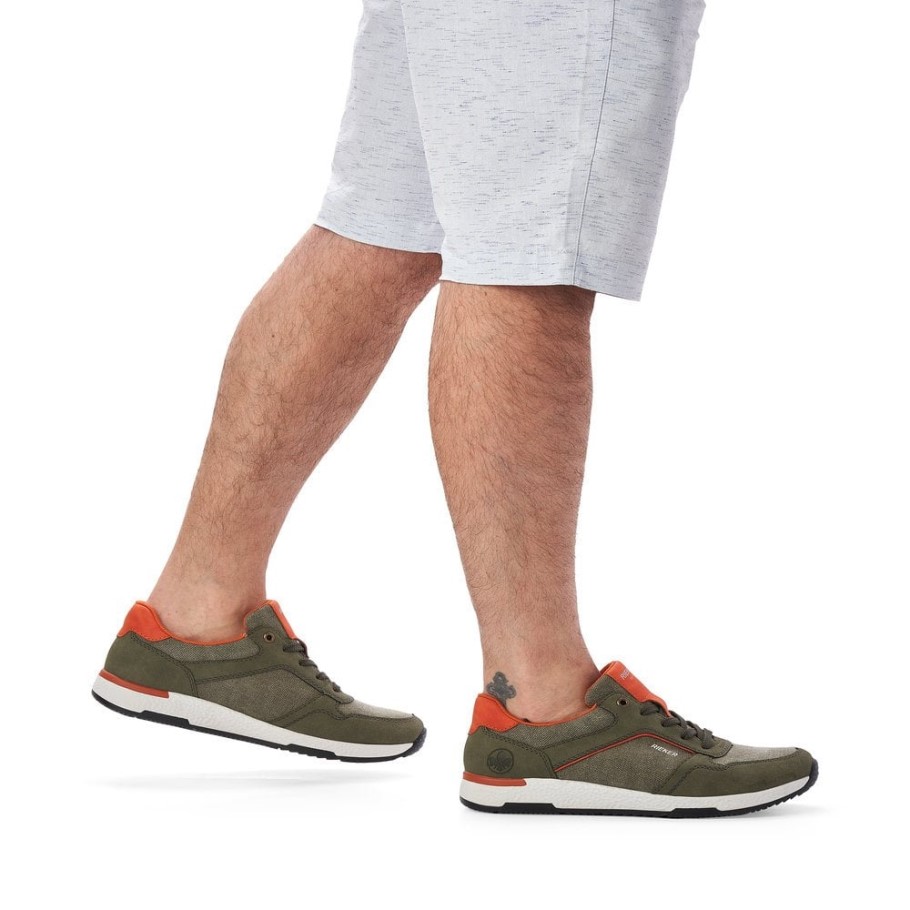 Green Rieker B3401 Men's Shoes