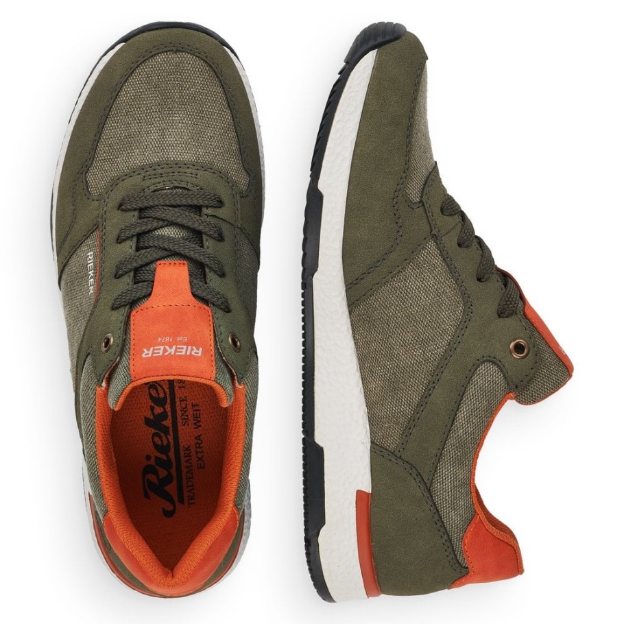 Green Rieker B3401 Men's Shoes