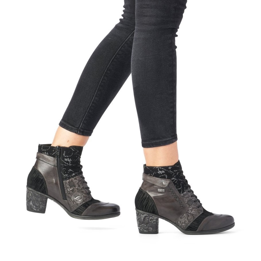 Rieker Grey Remonte D5470 Women Boots