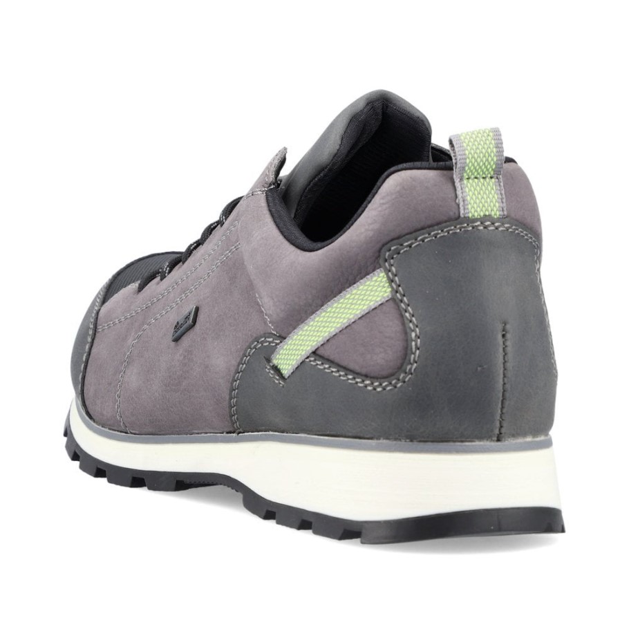 Grey Rieker B5721 Men's Shoes