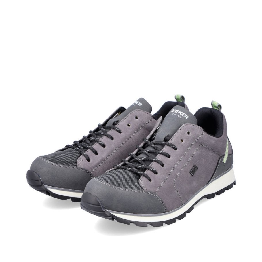 Grey Rieker B5721 Men's Shoes