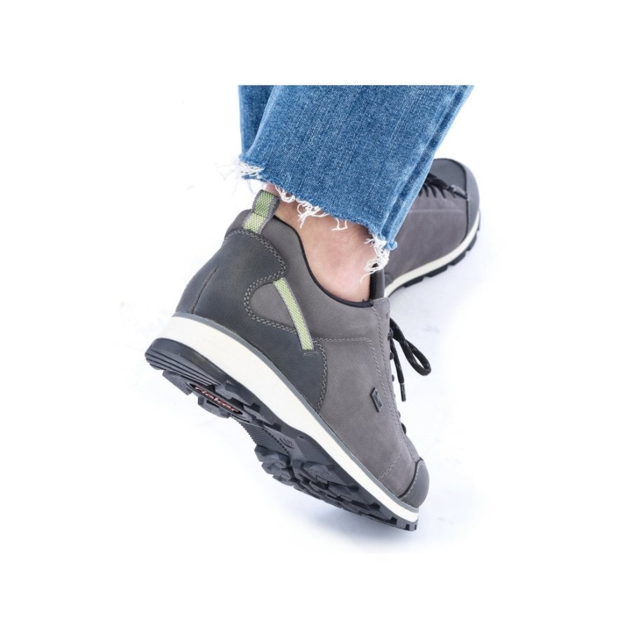 Grey Rieker B5721 Men's Shoes