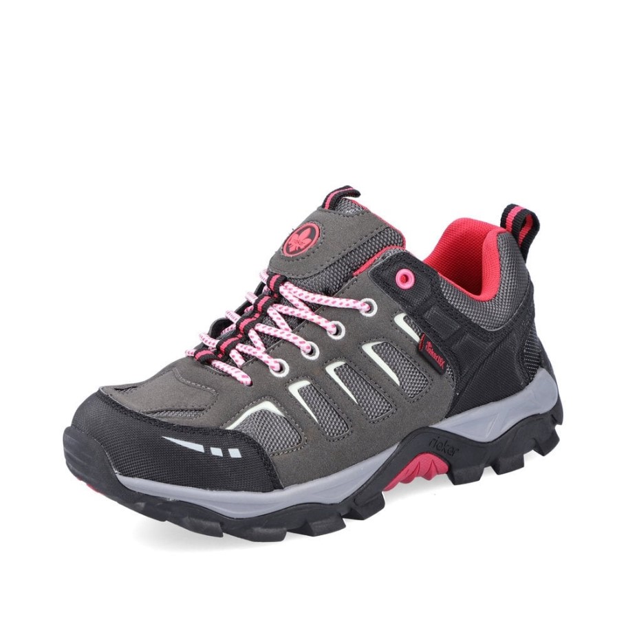 Grey Rieker N8820 Women Shoes