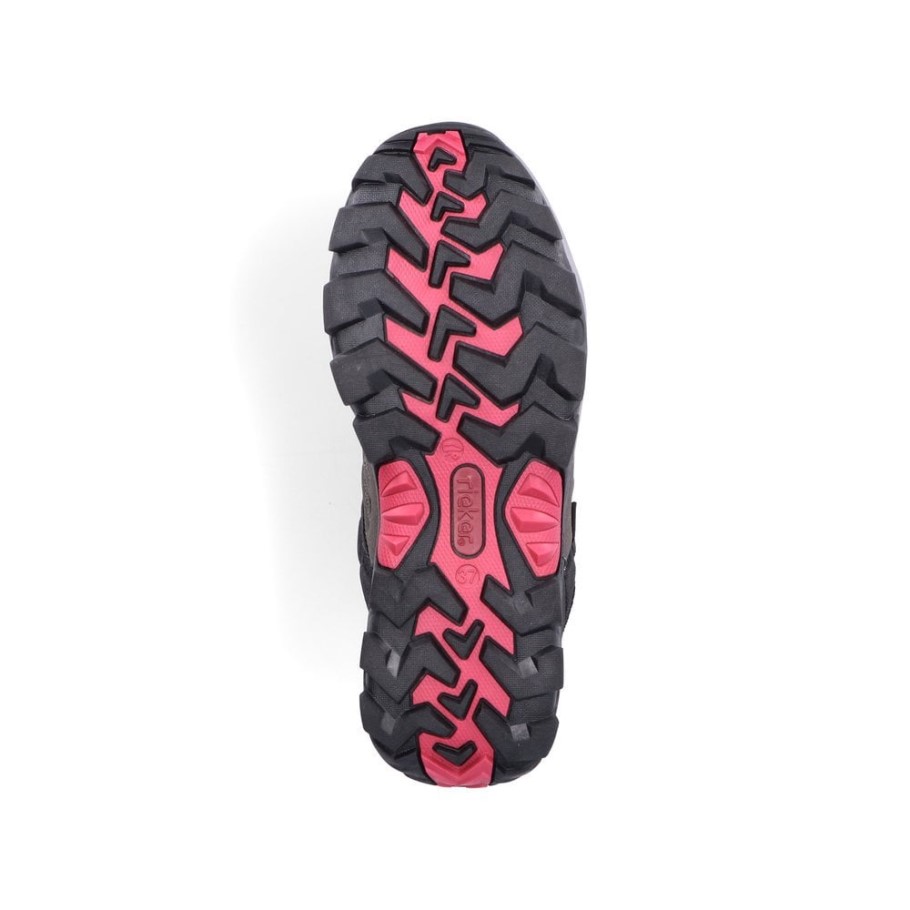 Grey Rieker N8820 Women Shoes