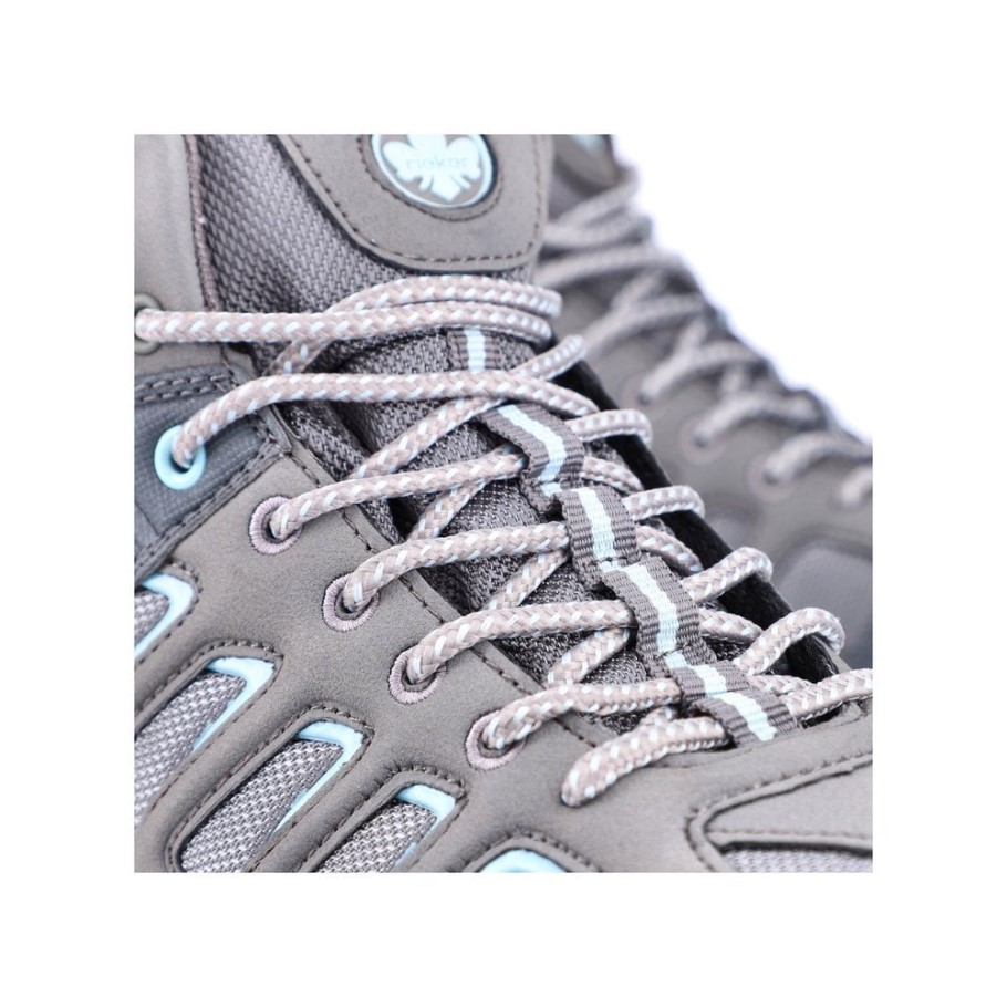 Grey Rieker X8820 Women Boots