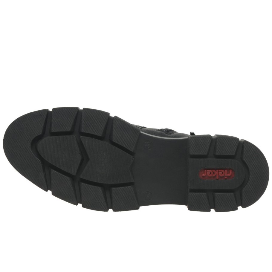 Black Rieker Nula Womens Chelsea Boots