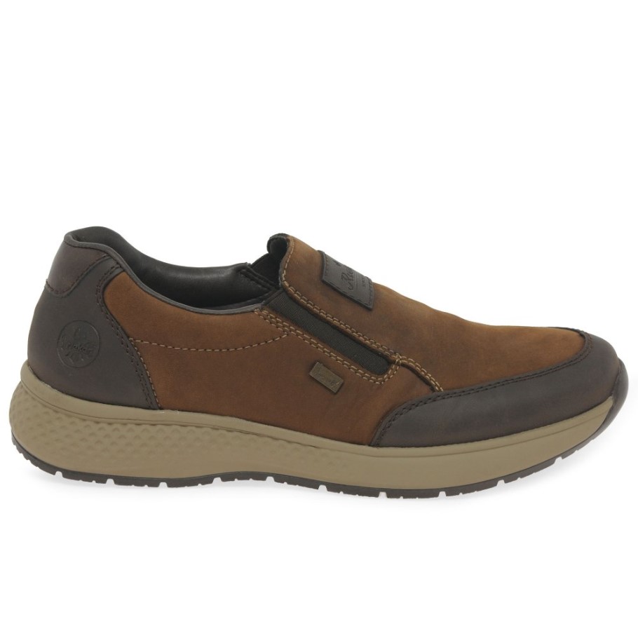 Brown Rieker Deploy Mens Shoes