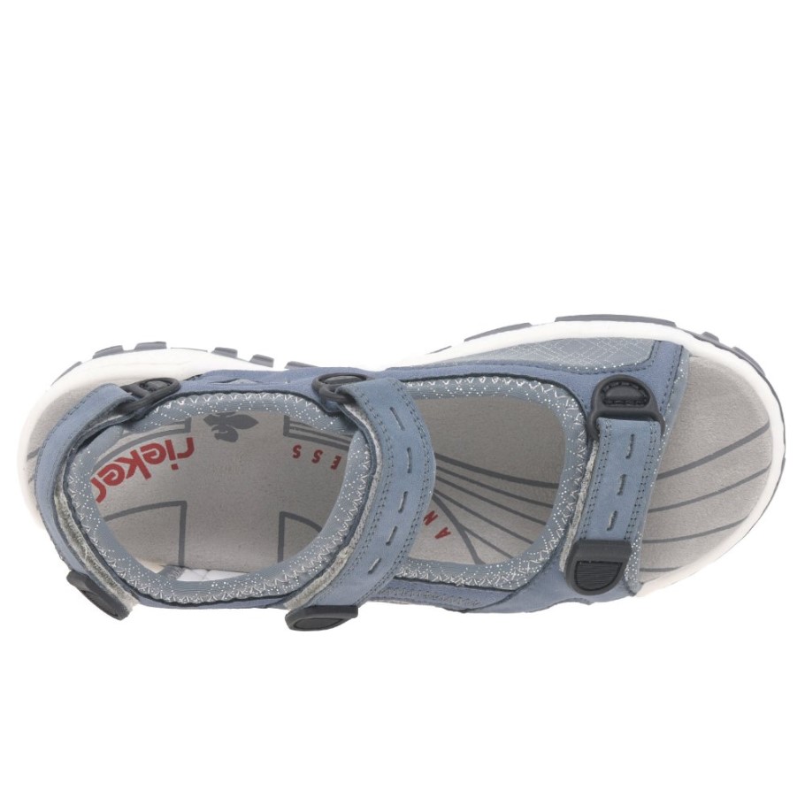 Jeans Rieker Liza Womens Riptape Sandals