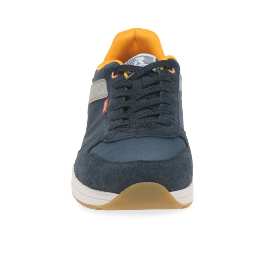 Navy Rieker Ed Mens Trainers