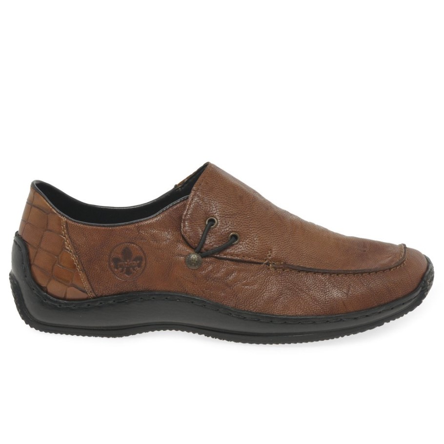 Rieker Cassidy Womens Shoes Cuoio