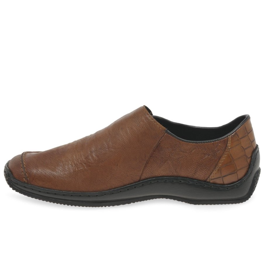 Rieker Cassidy Womens Shoes Cuoio