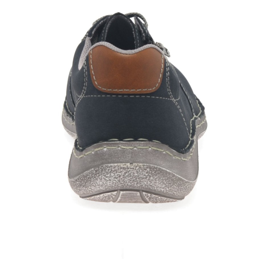 Rieker Dipton Mens Casual Lightweight Trainers Pacific