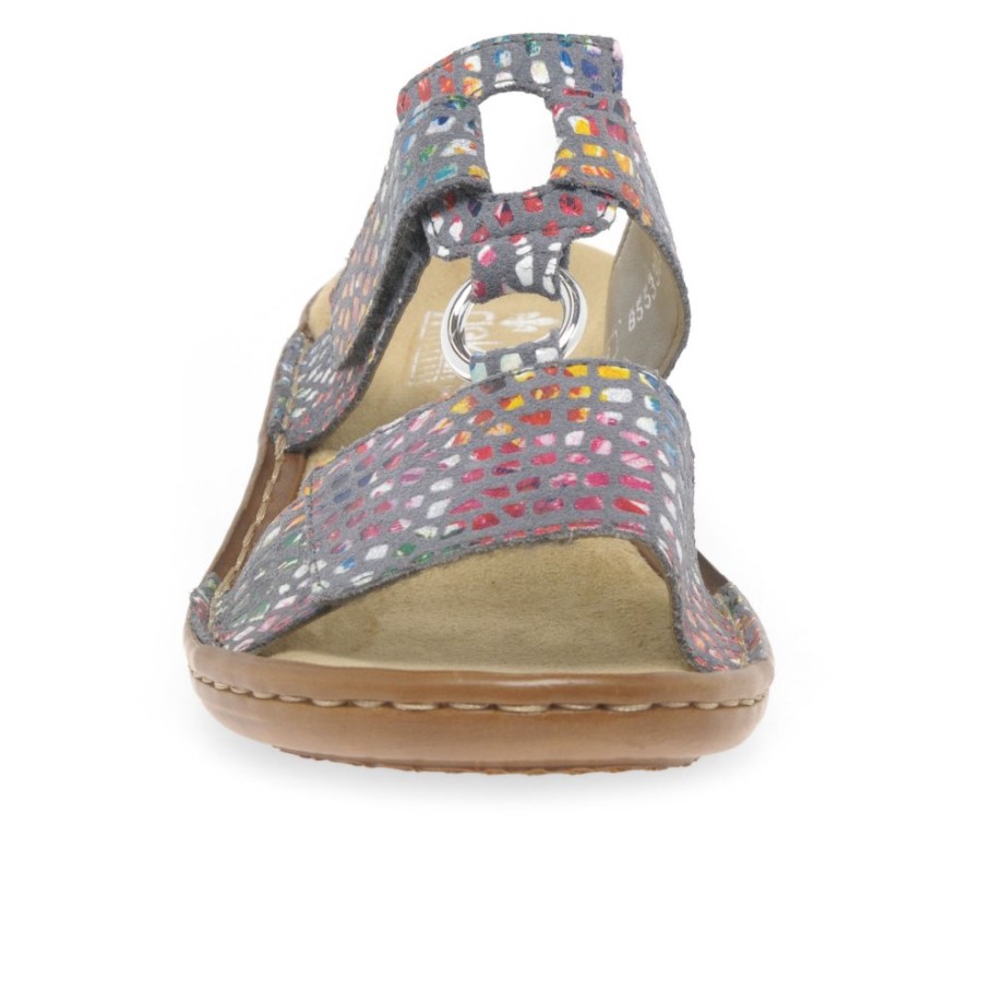 Rieker Festival Womens Casual Mules Light