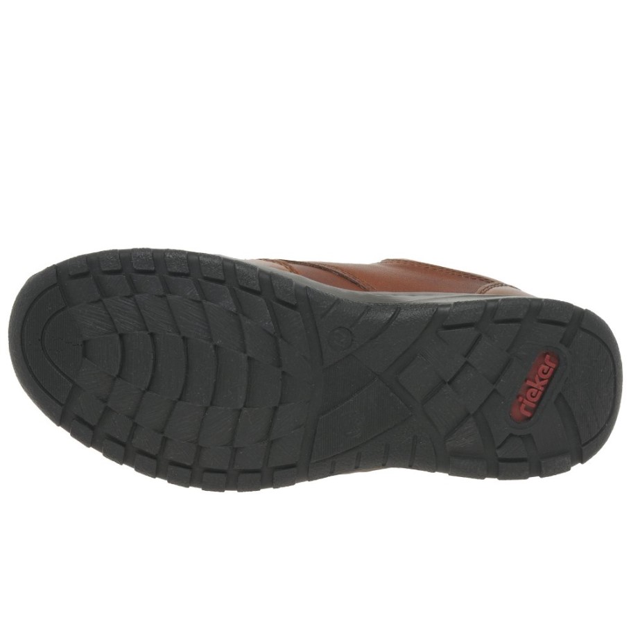 Rieker Langdale Mens Casual Shoes Tan