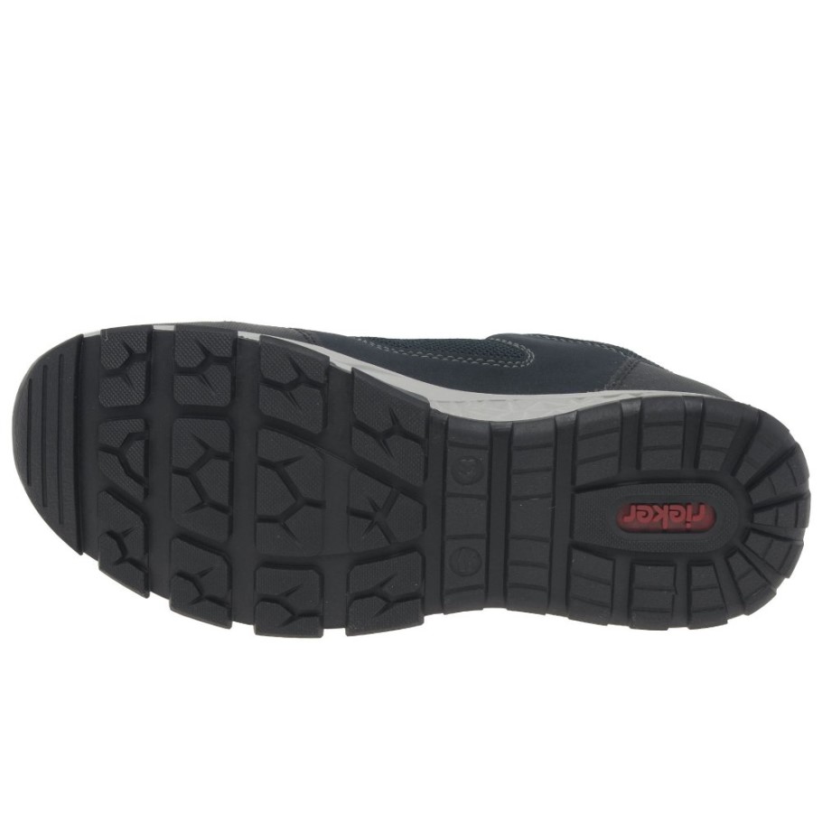 Rieker Lipton Mens Trainers Navy
