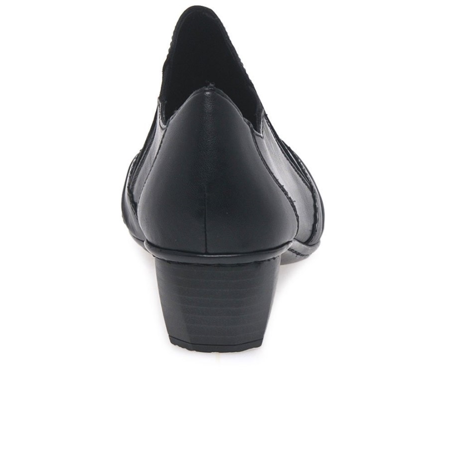 Rieker Odyssey Womens High Cut Court Shoes Black