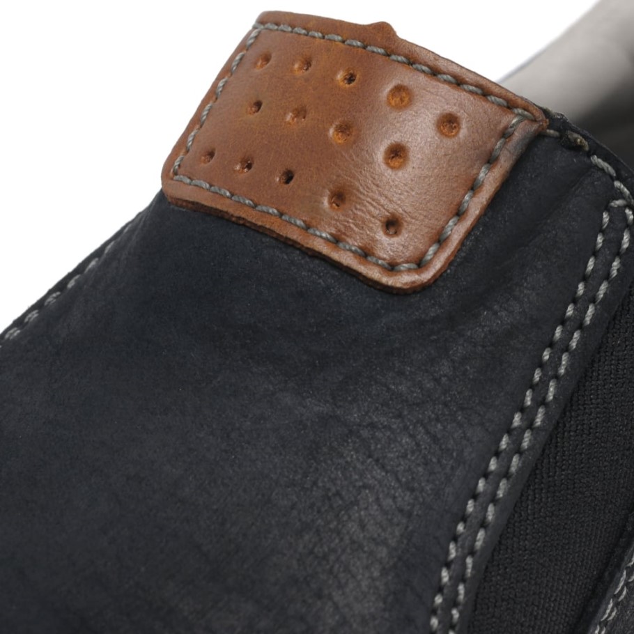 Rieker Patros Mens Casual Slip On Shoes Nubuck