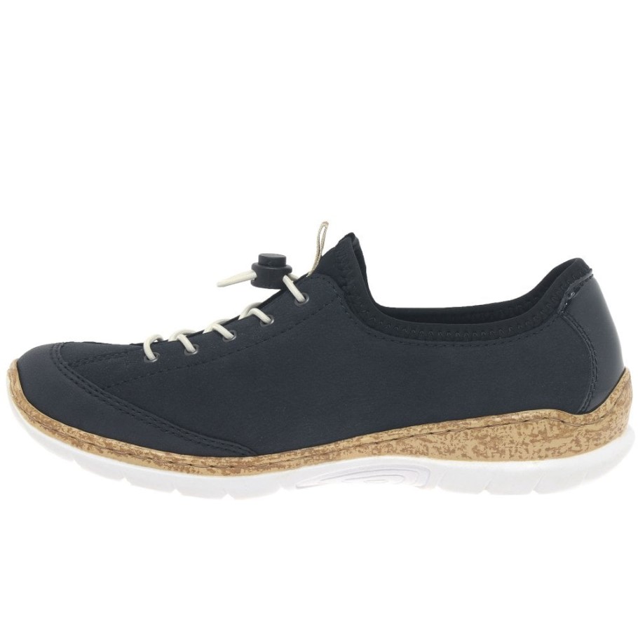 Rieker Riso Womens Lightweight Sports Shoes Pacific