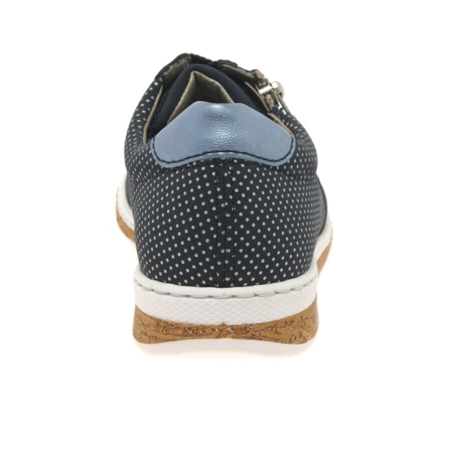 Rieker Tiva Womens Casual Sports Trainers Pacific