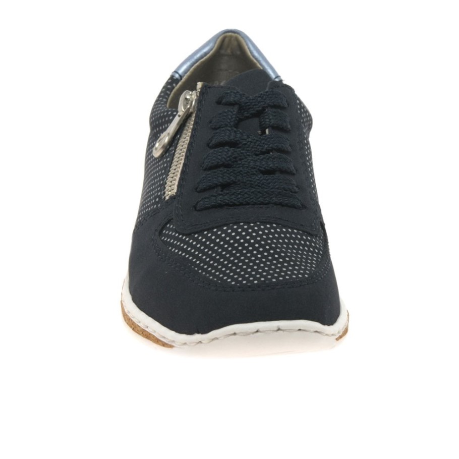 Rieker Tiva Womens Casual Sports Trainers Pacific