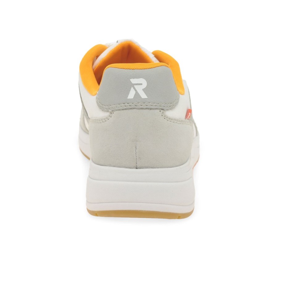 White Rieker Ed Mens Trainers