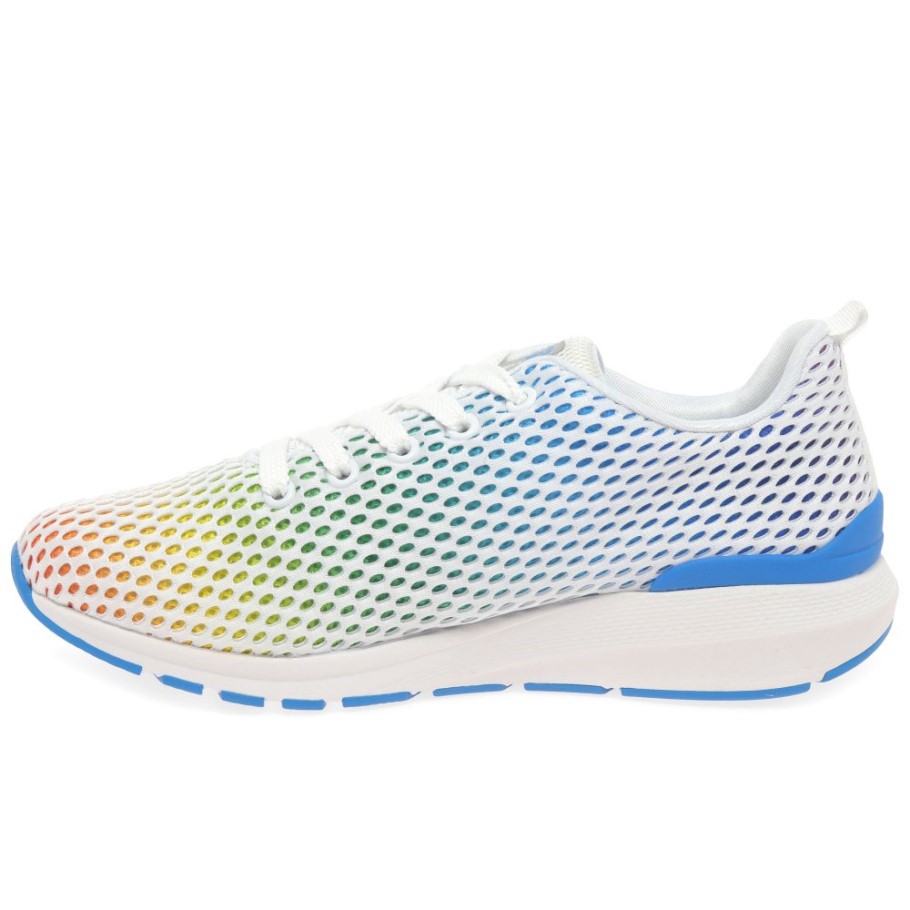 White Rieker Izzie Womens Trainers