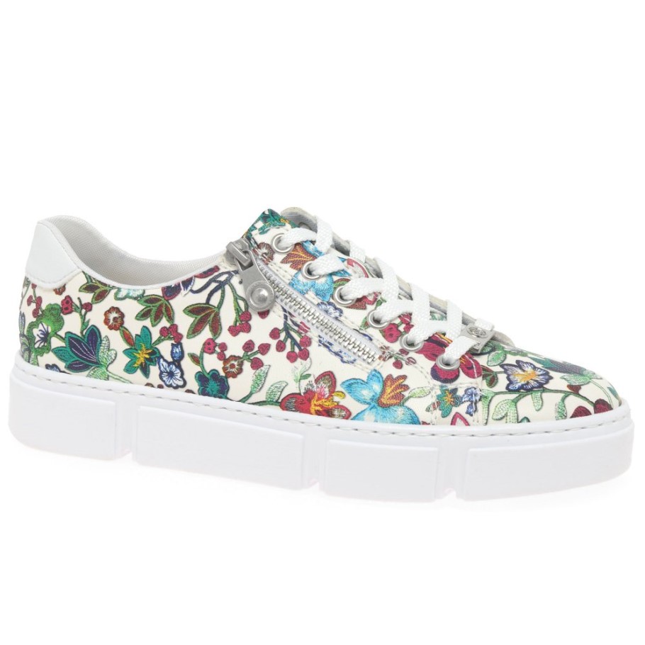White Rieker Summerfield Womens Trainers