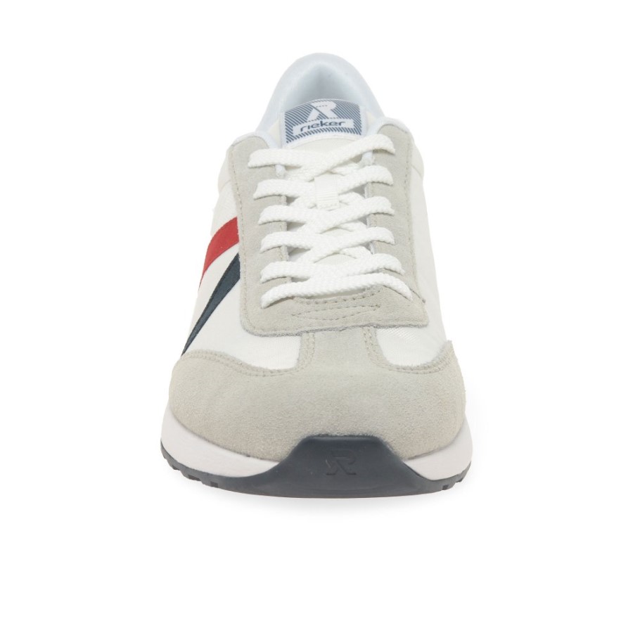 White Rieker Tyler Mens Trainers