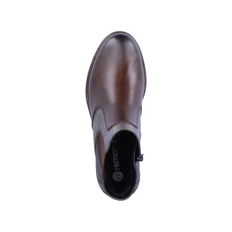 Rieker Remonte D0F70 Women Ankle Boots Brown