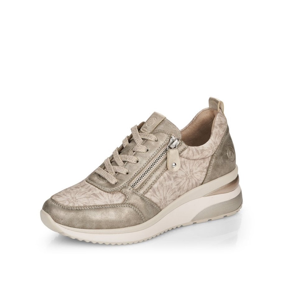 Rieker Remonte D2401 Women Shoes Metallic