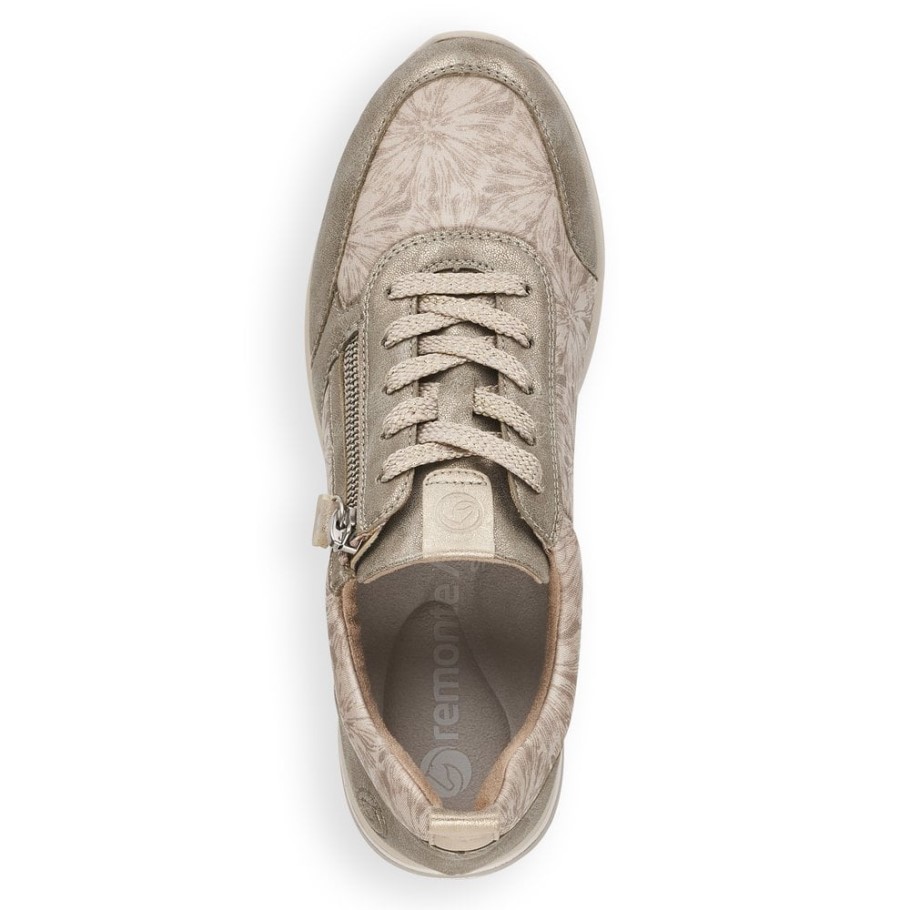 Rieker Remonte D2401 Women Shoes Metallic