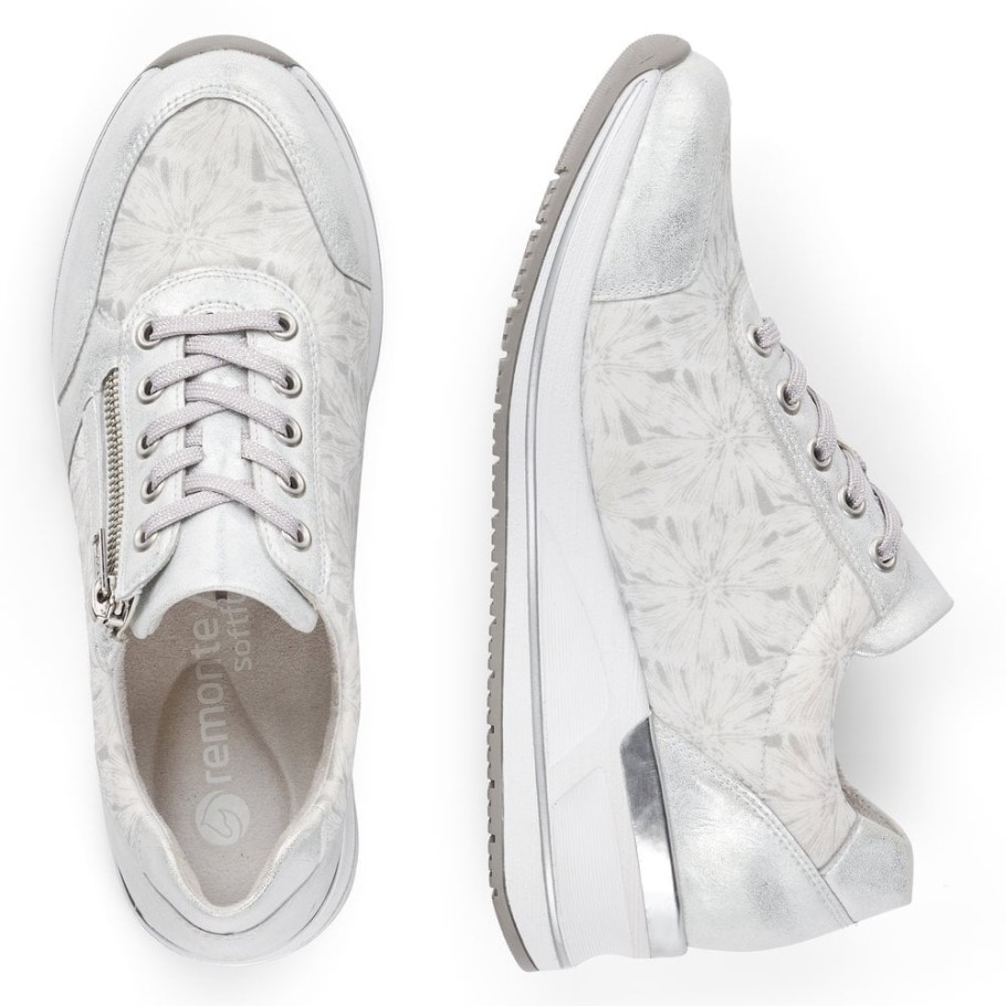 Rieker Remonte D3203 Women Shoes Metallic
