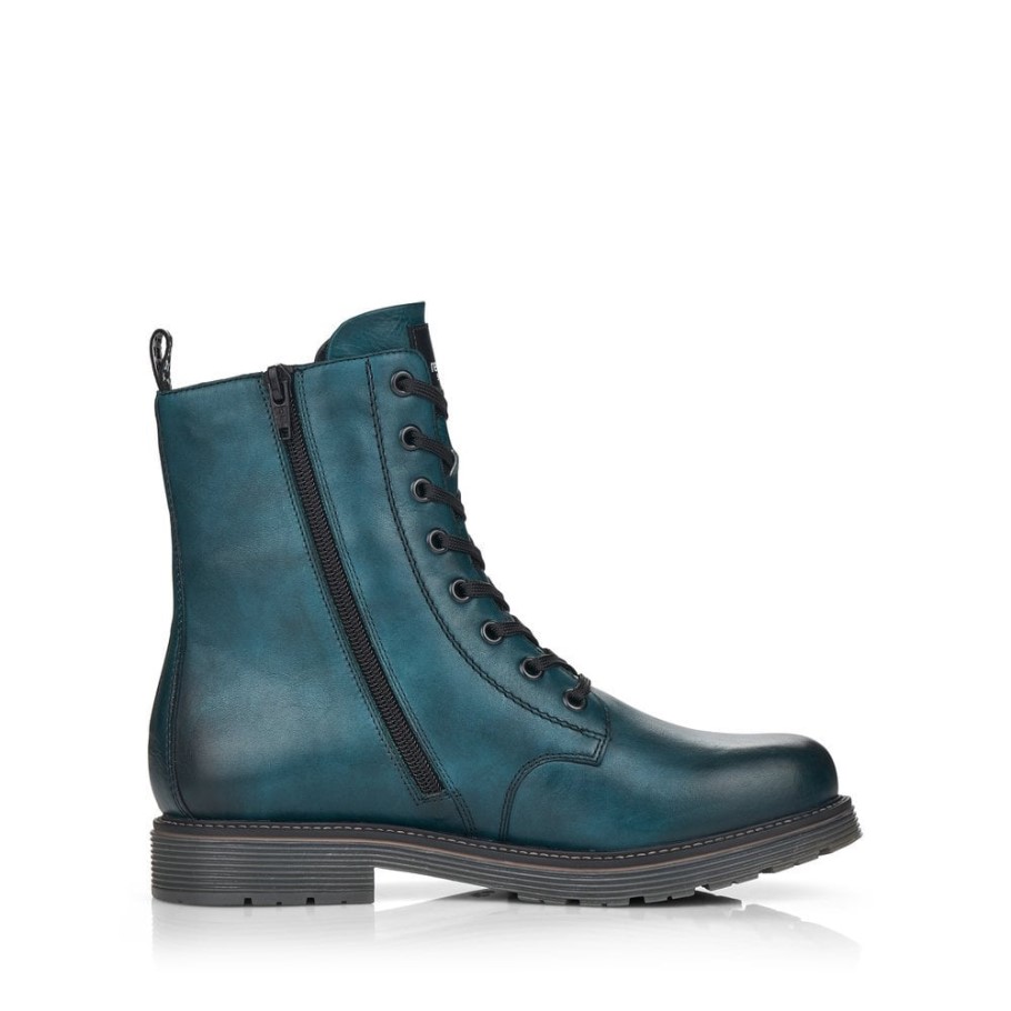 Rieker Remonte D4871 Women Boots Blue