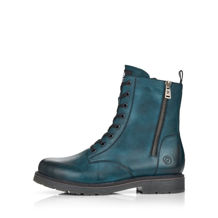 Rieker Remonte D4871 Women Boots Blue